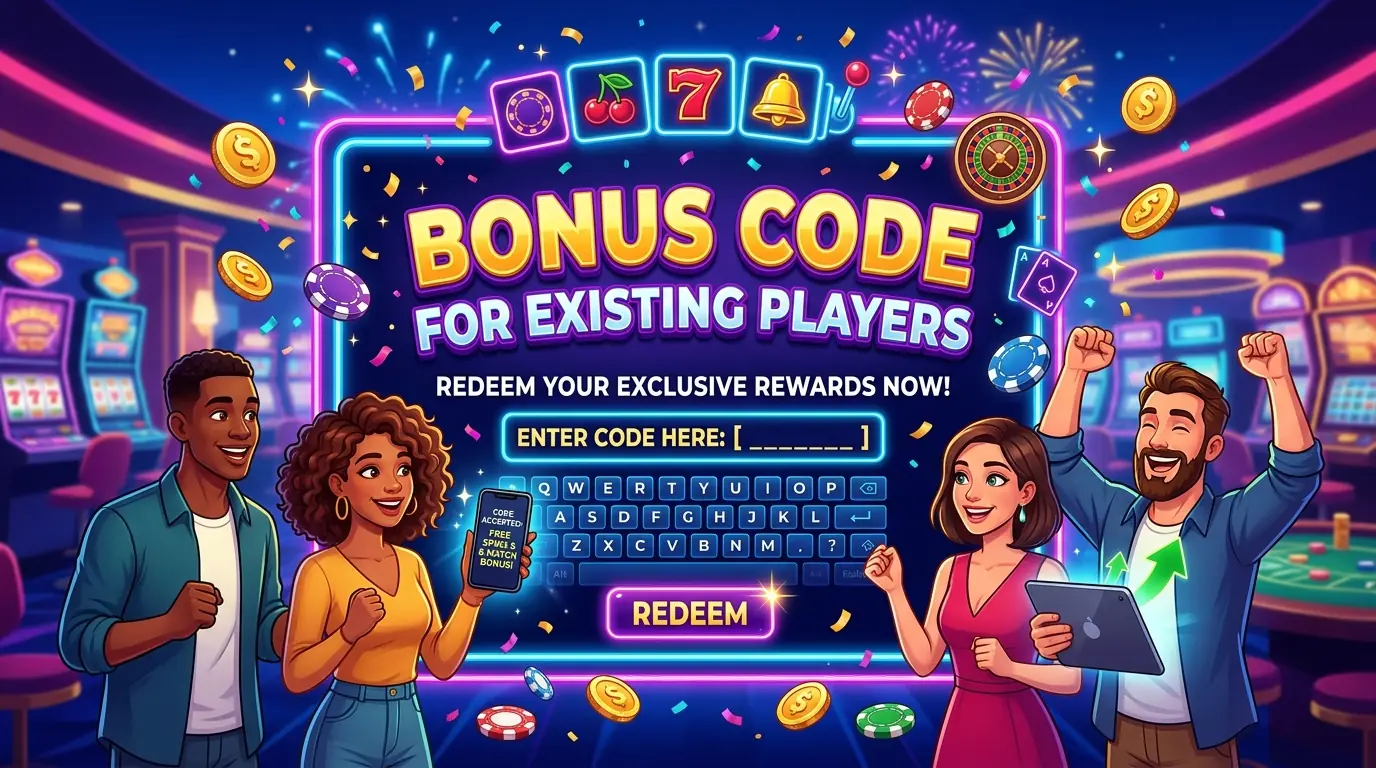 Bonuscode für Bestandskunden Wazamba casino